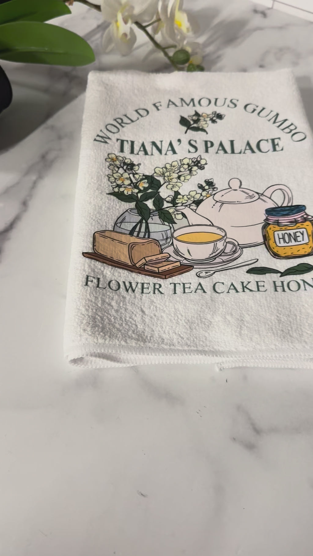 World Famous Tiana’s Palace Kitchen Towel