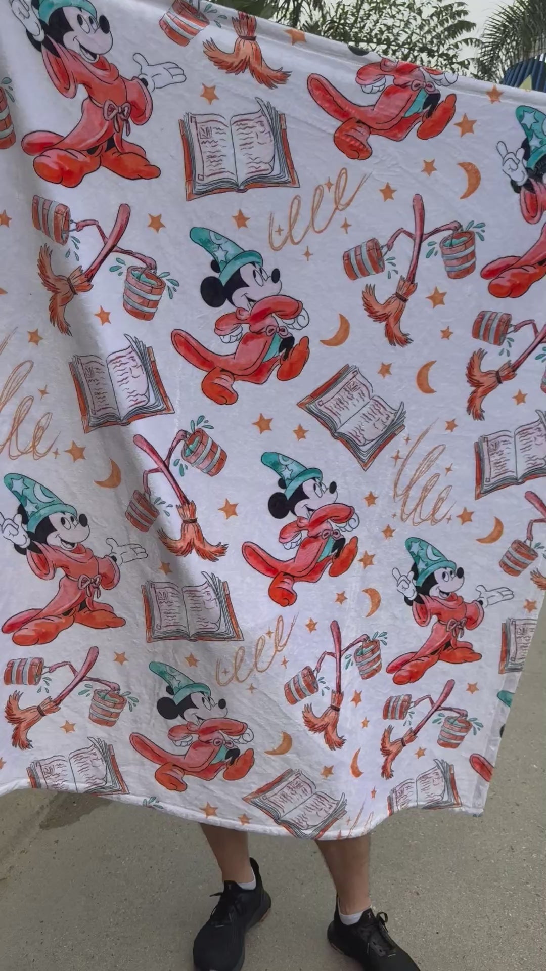 Sorceror Mouse Magic Blanket