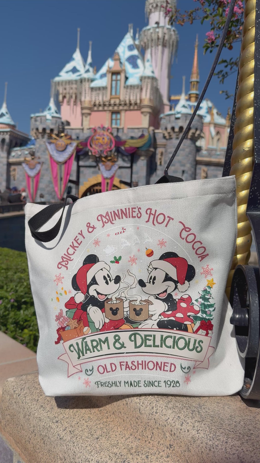 🎁 Mickey & Minnie’s Hot Cocoa Tote