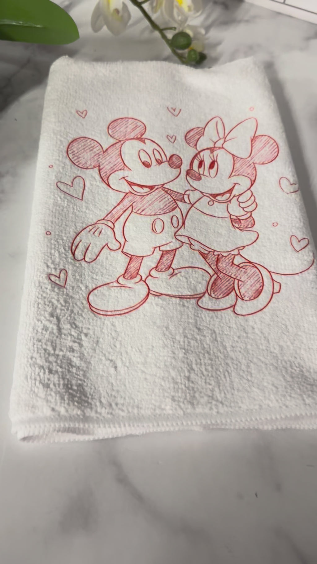 Valentine’s Day Hand Towel