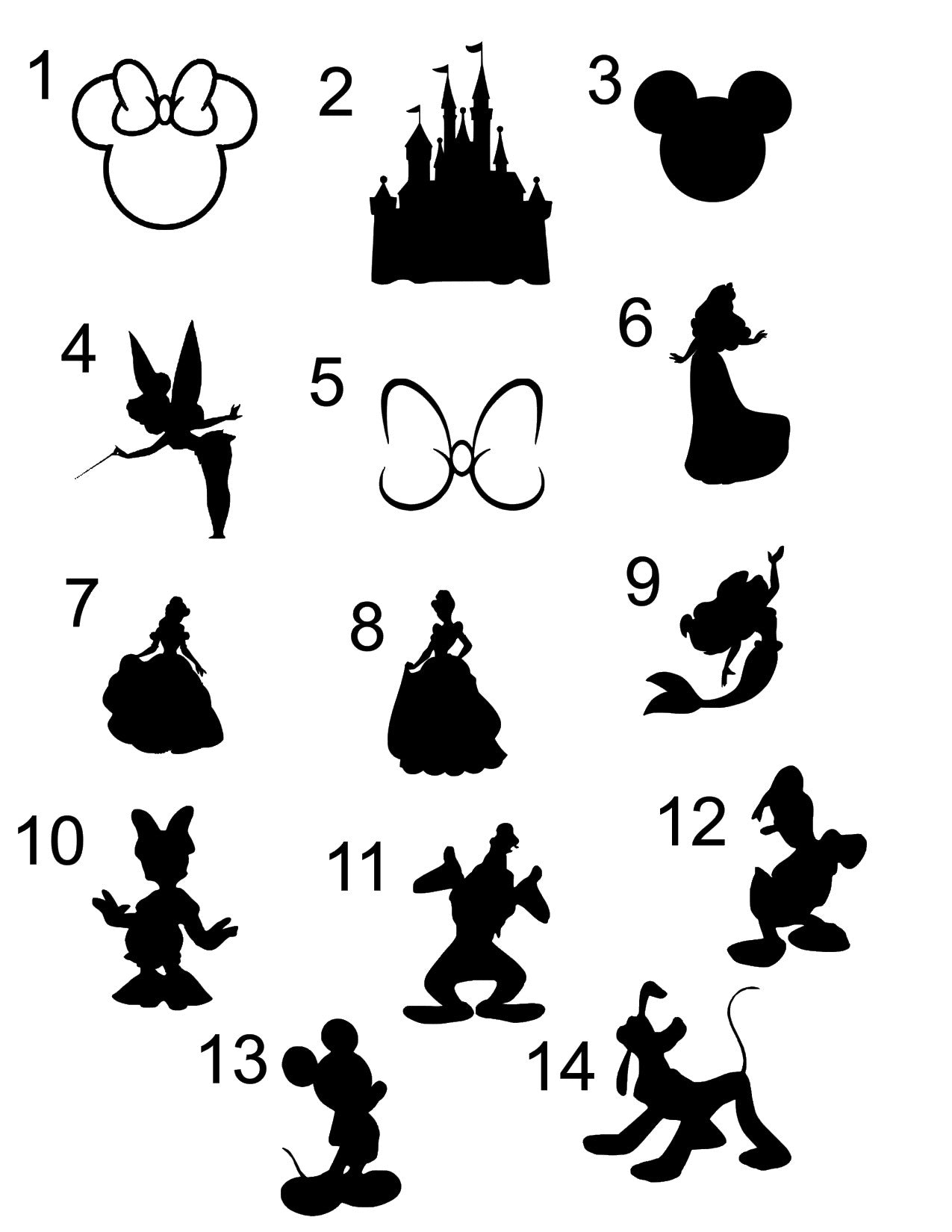 Personalized Mirrored Stocking Tags